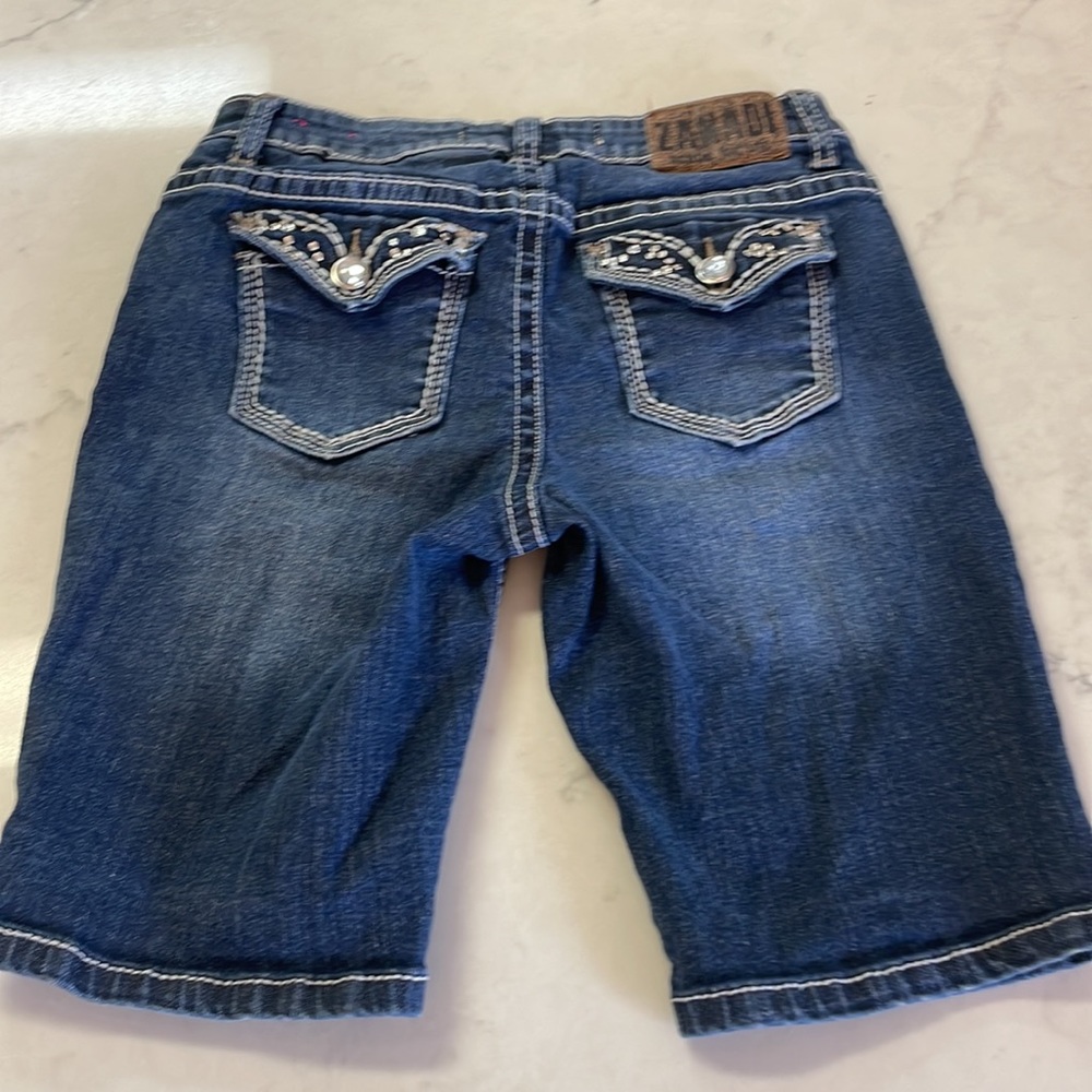 Zandi (14) Jean Long Shorts Size 14